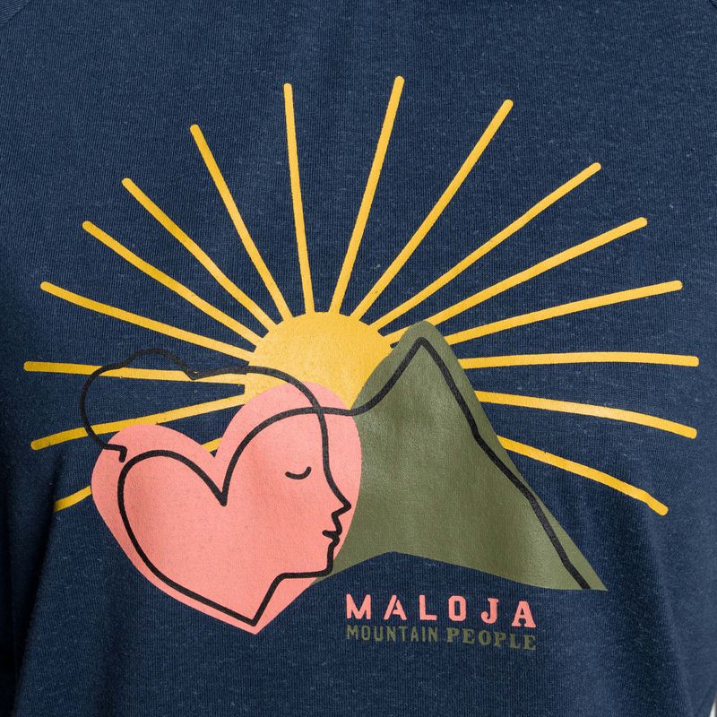 Women's climbing shirt Maloja DambelM navy blue 35118 3