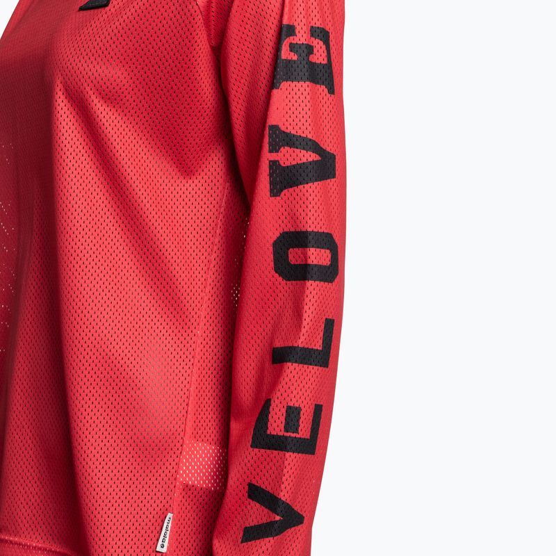Women's cycling jersey Maloja ElferkofelM LS red 35197 3