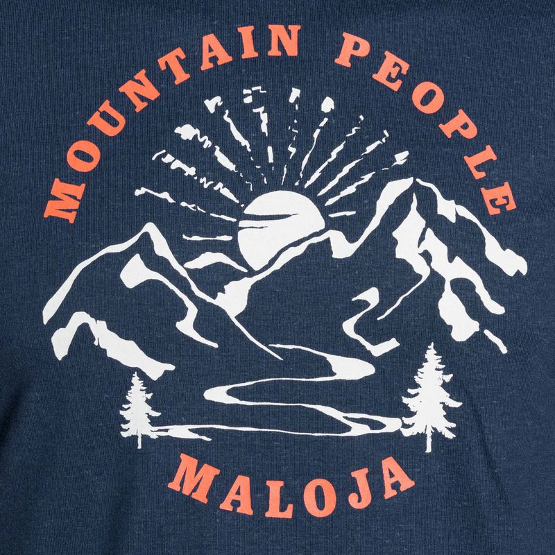 Maloja UntersbergM men's climbing shirt navy blue 35218 3
