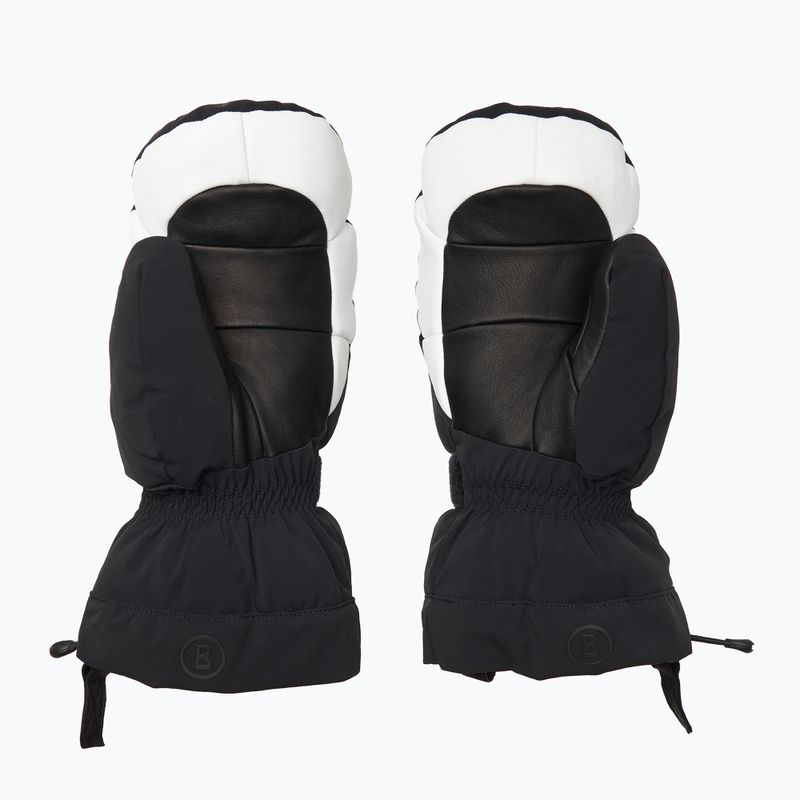 Women's ski gloves BOGNER Orella black/off white 3