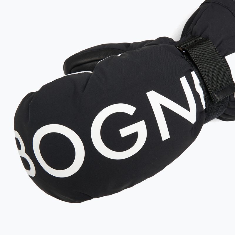 Women's ski gloves BOGNER Orella black/off white 4