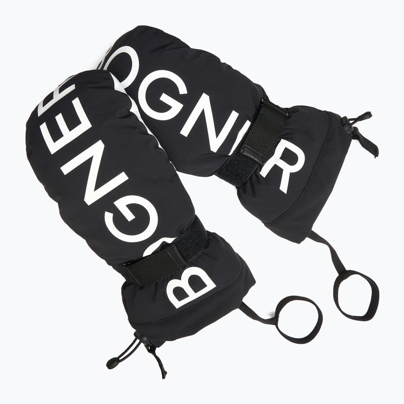 Women's ski gloves BOGNER Orella black/off white 6