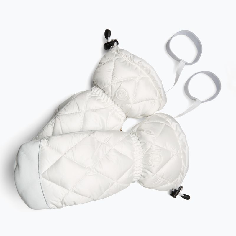 Women's ski gloves BOGNER Selia off white 6