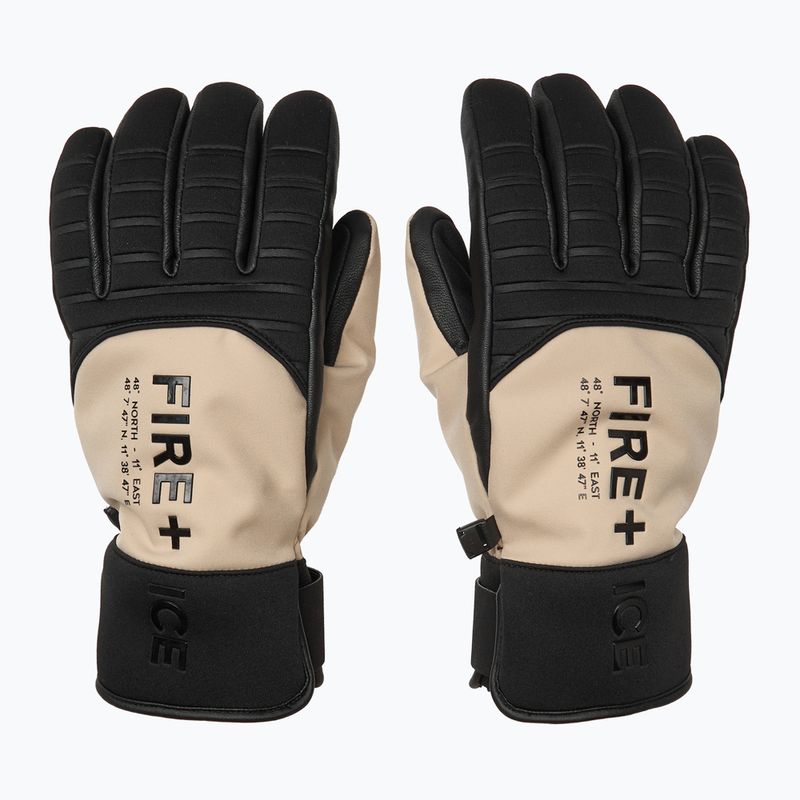 Men's ski gloves BOGNER Fire+Ice Erko R-TEX XT dune 2