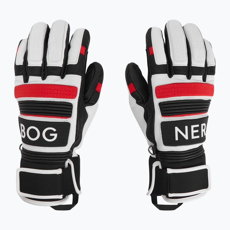 Men's ski gloves BOGNER Silvan fast red 2