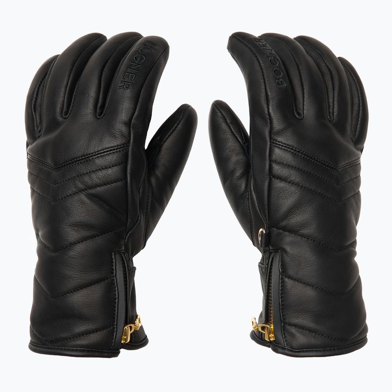 Women's ski gloves Bogner Dana black 2