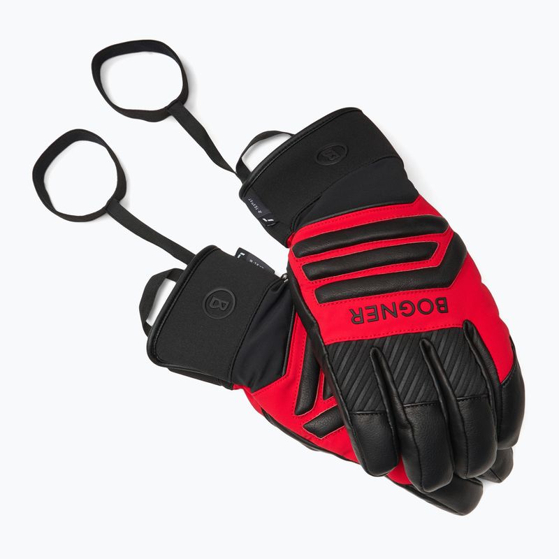 Men's ski gloves BOGNER Alex R-TEX XT fast red 7