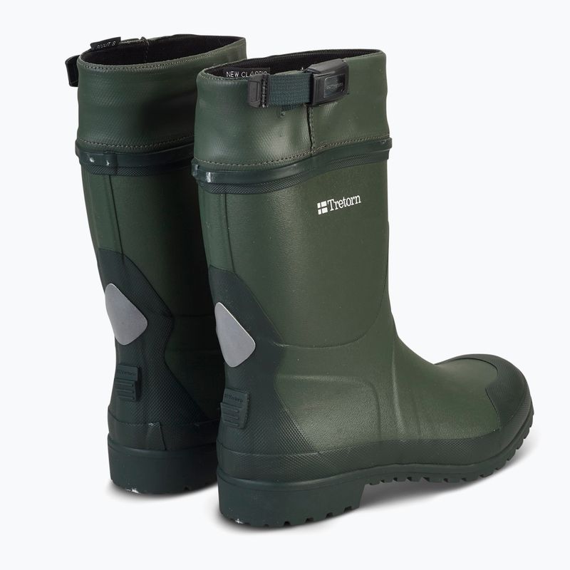 Tretorn Scout S green men's wellingtons 472943060 11
