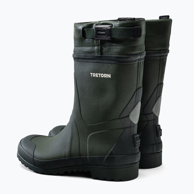 Tretorn Scout S green men's wellingtons 472943060 5