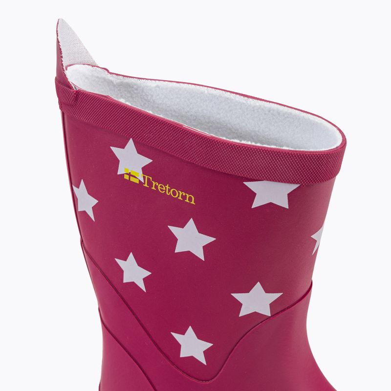 Tretorn Stars children's wellingtons pink 47301609125 8