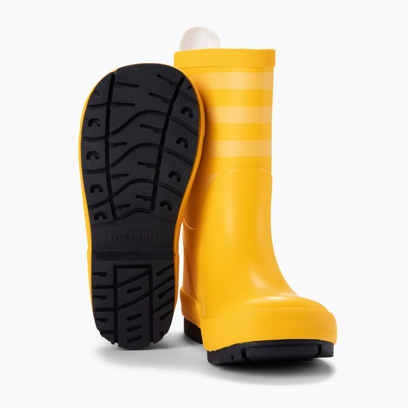 Tretorn Granna yellow children's wellingtons 47265407028 10