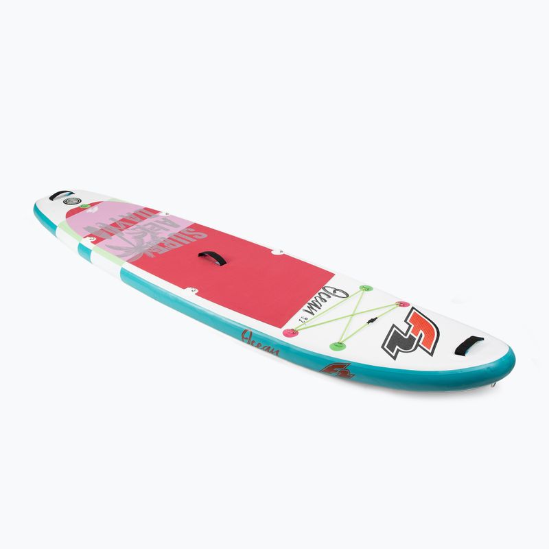 F2 Ocean Girl children's SUP board 9'2" pink 5