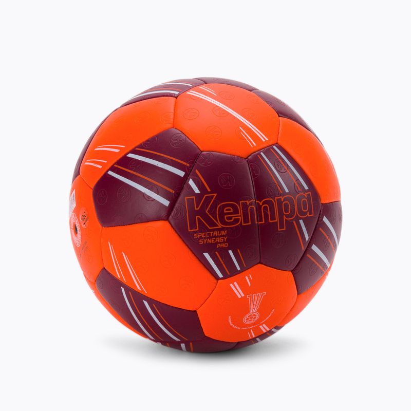 Kempa Spectrum Synergy Pro handball red/orange size 2