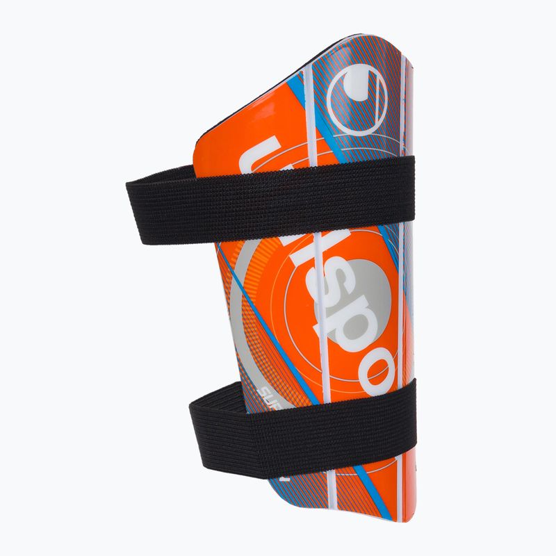 Uhlsport Super Lite Plus shin protector orange-blue 100680601