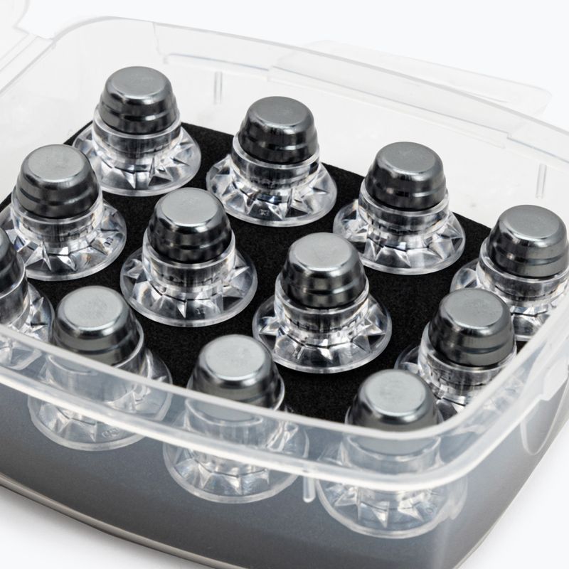 Uhlsport Alu/Nylon grey shoe screws 1007015030200 3