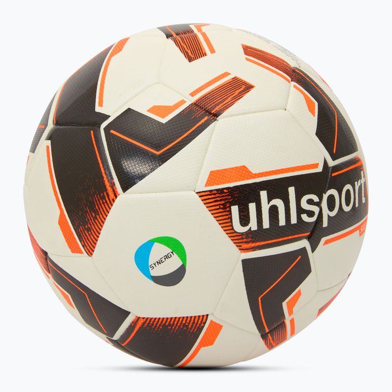 Uhlsport Resist Synergy football white/black/fluo orange size 4 2
