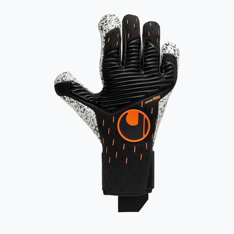 Uhlsport Speed Contact Supergrip+ Hn goalkeeper gloves black and white 101126101 5