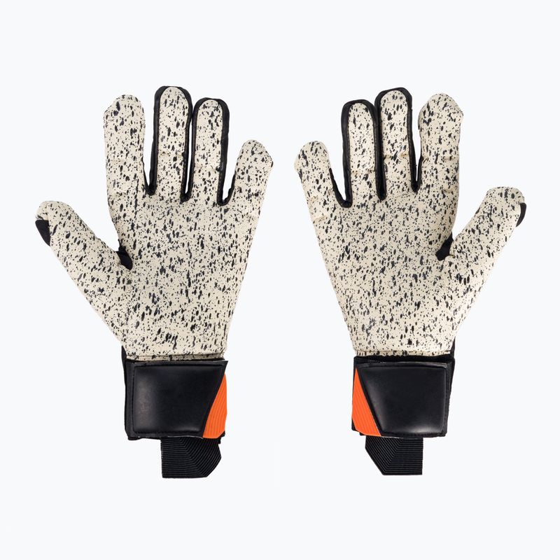 Uhlsport Speed Contact Supergrip+ Hn goalkeeper gloves black and white 101126101 2