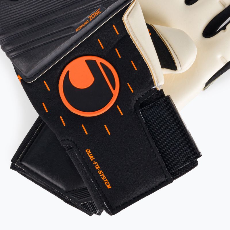 Uhlsport Speed Contact Absolutgrip Reflex goalkeeper gloves black and white 101126201 4
