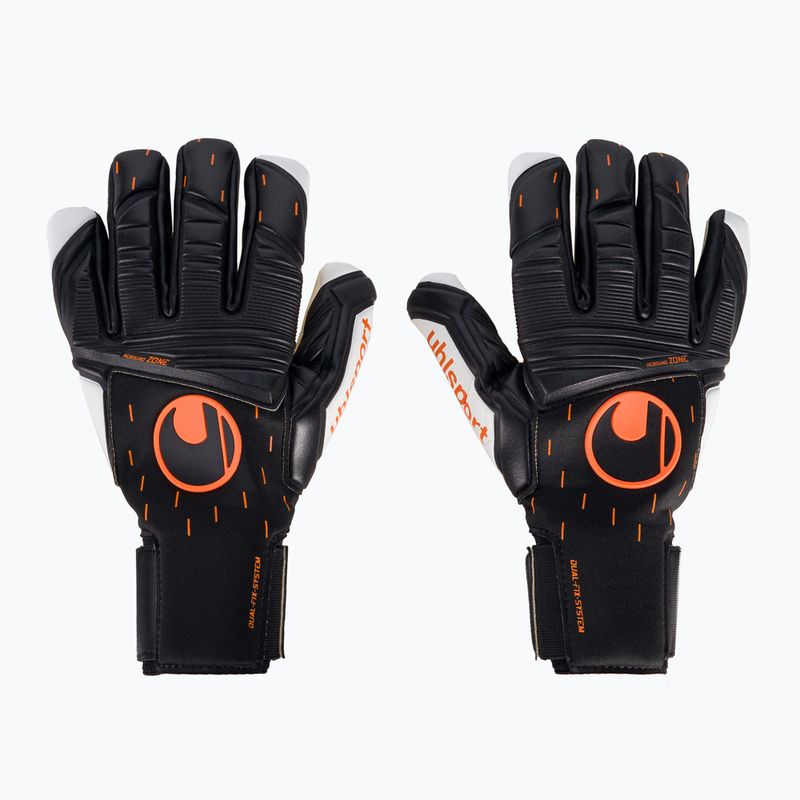 Uhlsport Speed Contact Absolutgrip Hn goalkeeper gloves black and white 101126401