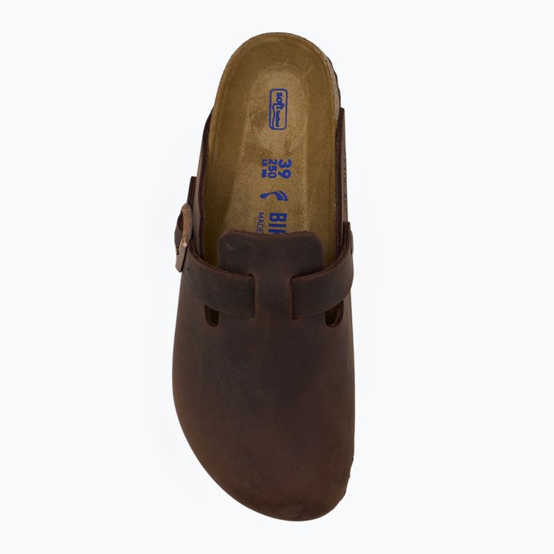 BIRKENSTOCK Boston SFB LEOI Narrow habana flip-flops 5