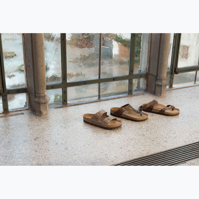 BIRKENSTOCK Arizona LEOI Regular tabacco brown flip-flops 4