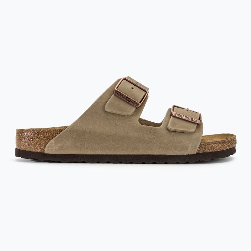 BIRKENSTOCK Arizona SFB LEOI Narrow tabacco brown slides 2