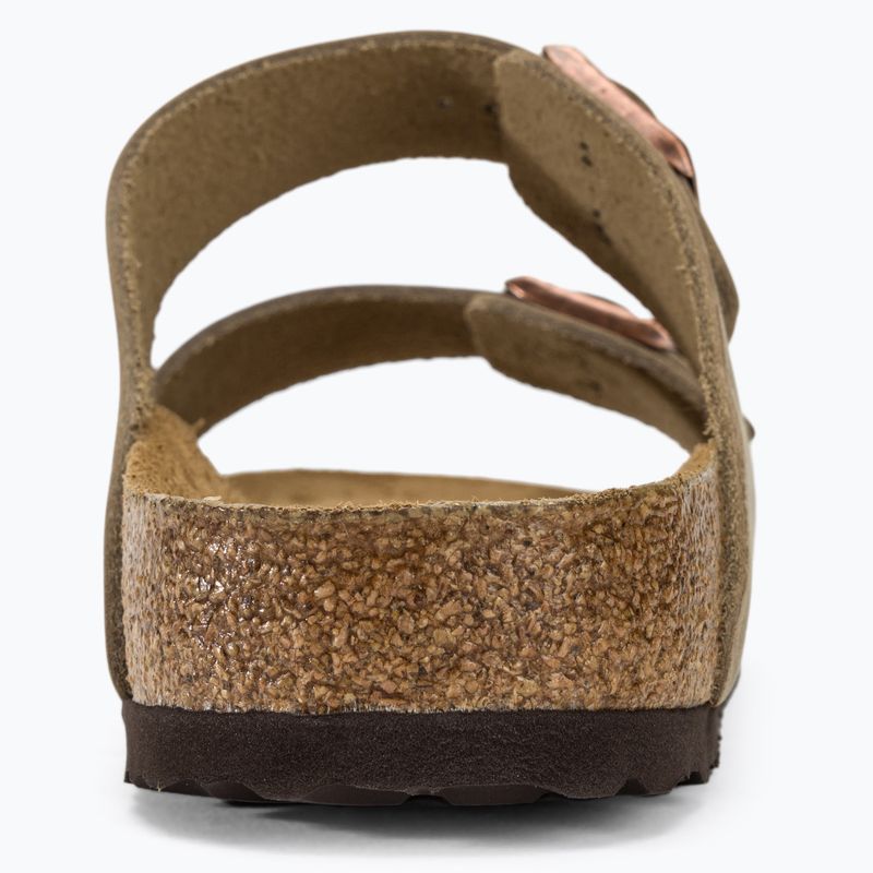 BIRKENSTOCK Arizona SFB LEOI Narrow tabacco brown slides 7