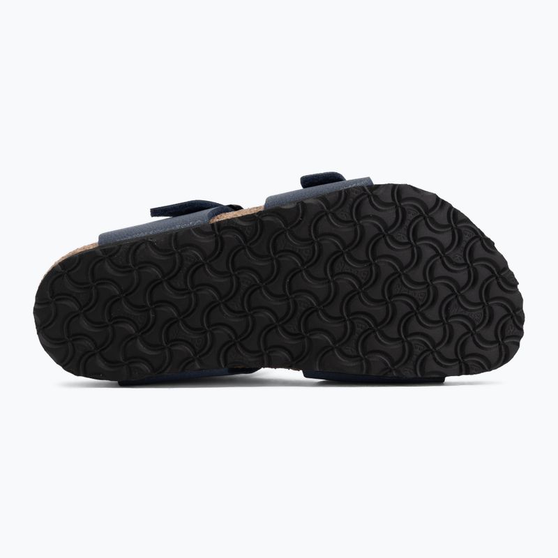 Children's sandals BIRKENSTOCK New York Birkibuc Narrow navy 4