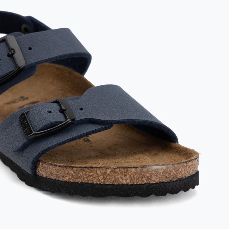 Children's sandals BIRKENSTOCK New York Birkibuc Narrow navy 7