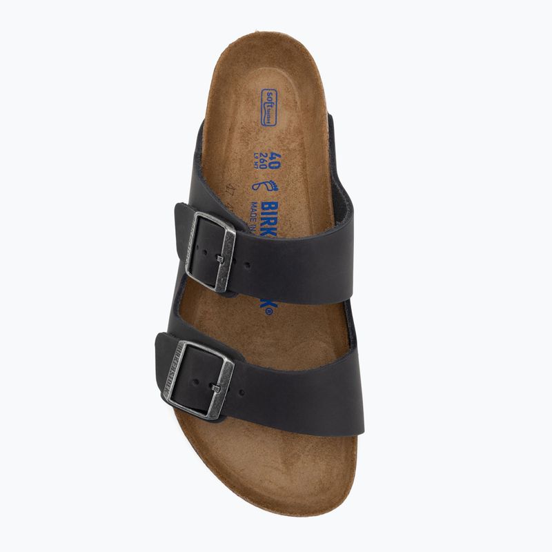 BIRKENSTOCK Arizona LEOI Regular black flip-flops 5