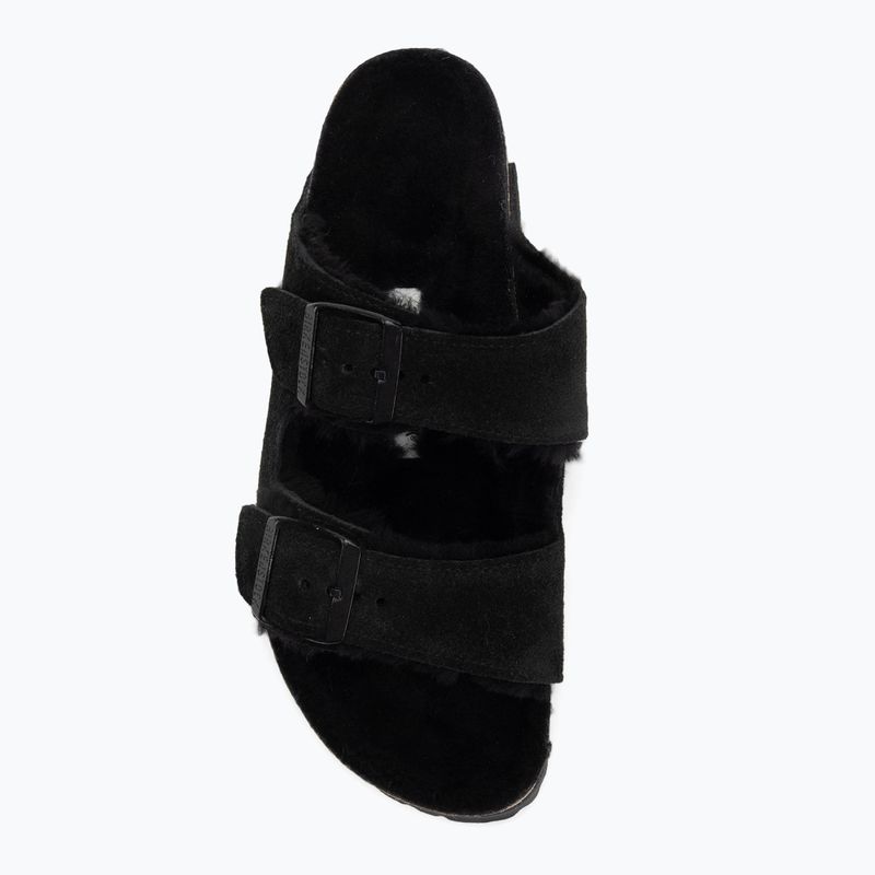 BIRKENSTOCK Arizona Shearling SL Narrow flip-flops black 5