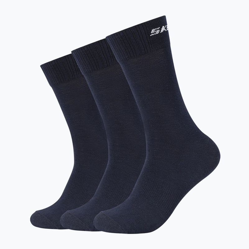 Skechers Mesh Ventilation 3 pairs navy socks