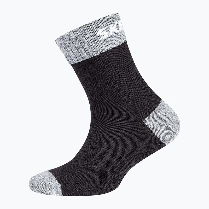 Skechers Mesh Ventilation children's socks black mix 6