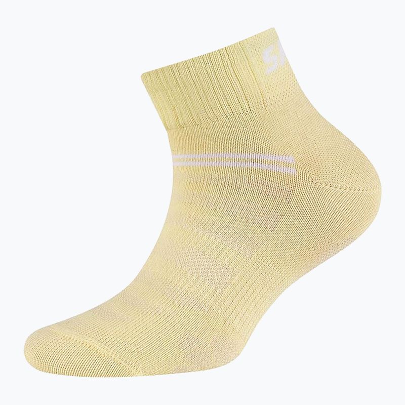 Skechers Mesh Ventilation Quarter 5 pairs rainbow children's socks 6