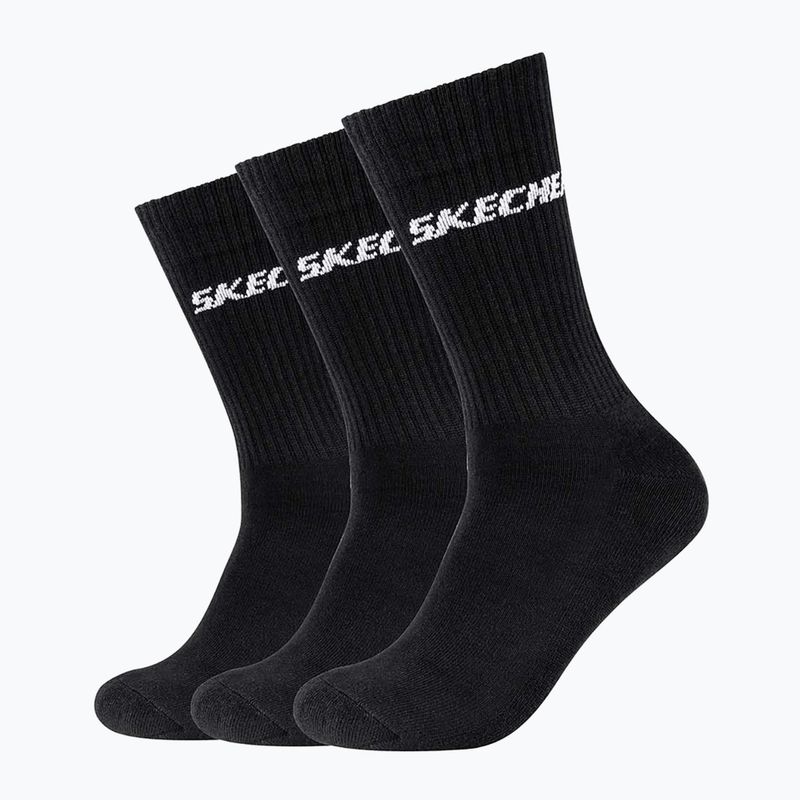 Skechers Cushioned Long Tennis socks 3 pairs black