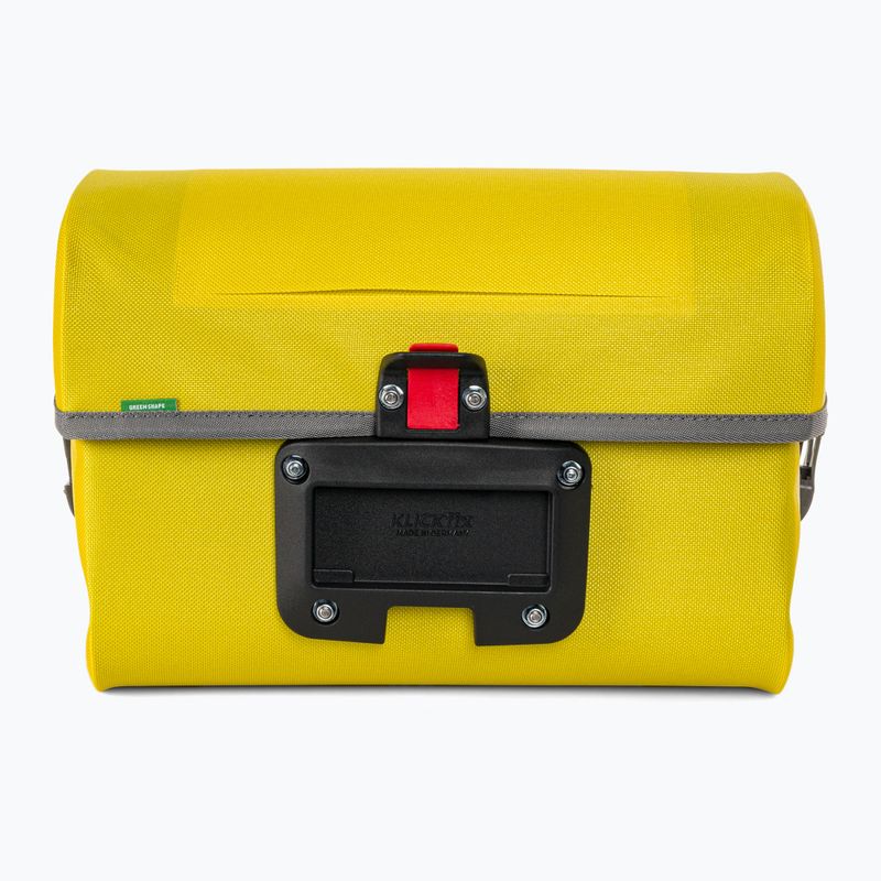 Vaude Aqua Box 6 l canary handlebar bike bag 2