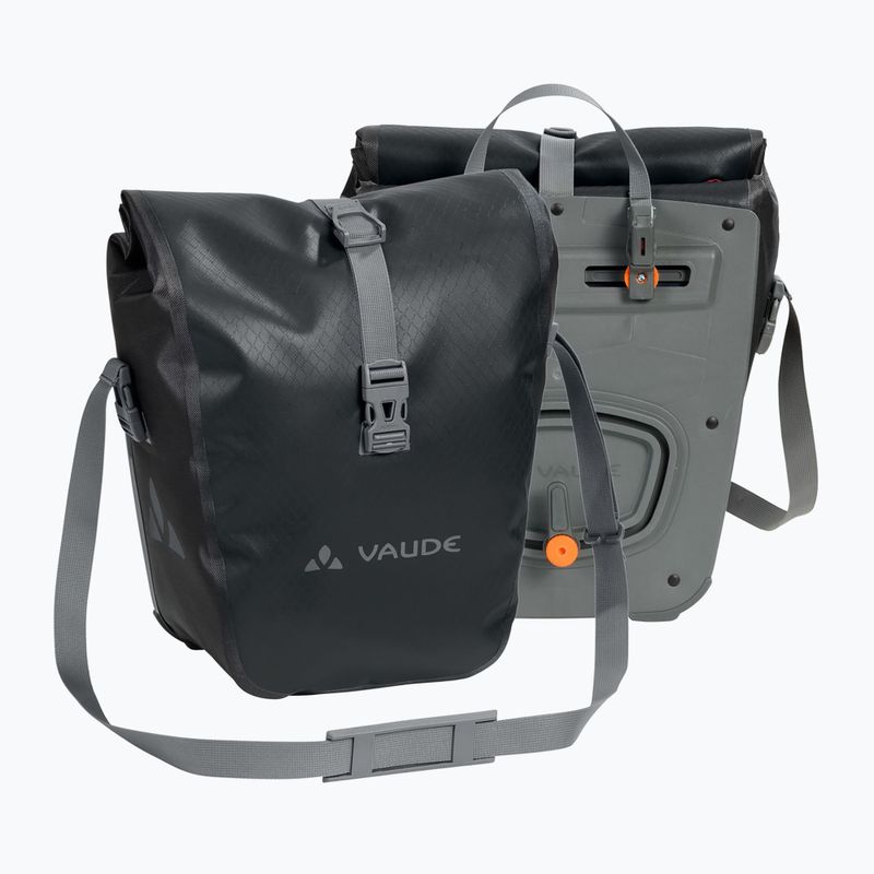 VAUDE Aqua Front 28 l black bike panniers for racks