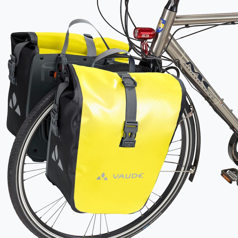 VAUDE Aqua Front 28 l canary bike carrier panniers 5