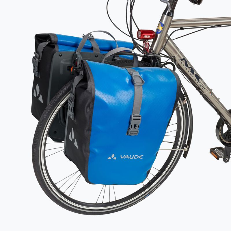 VAUDE Aqua Front 28 l blue bike panniers for carrier 4