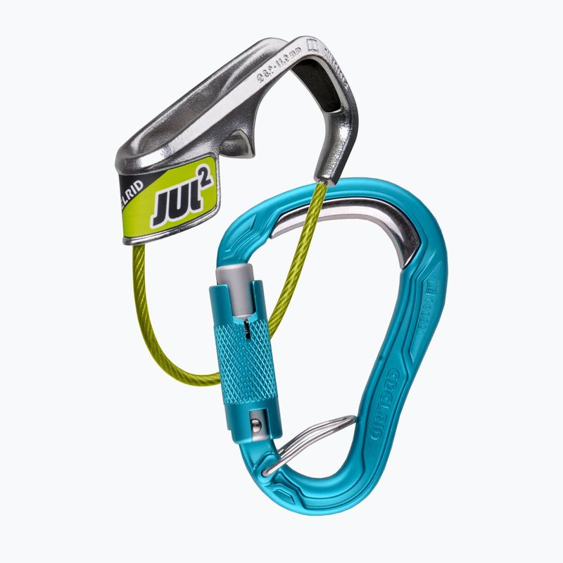 Belay device EDELRID Jul 2 Belay Kit Bulletproof Triple icemint