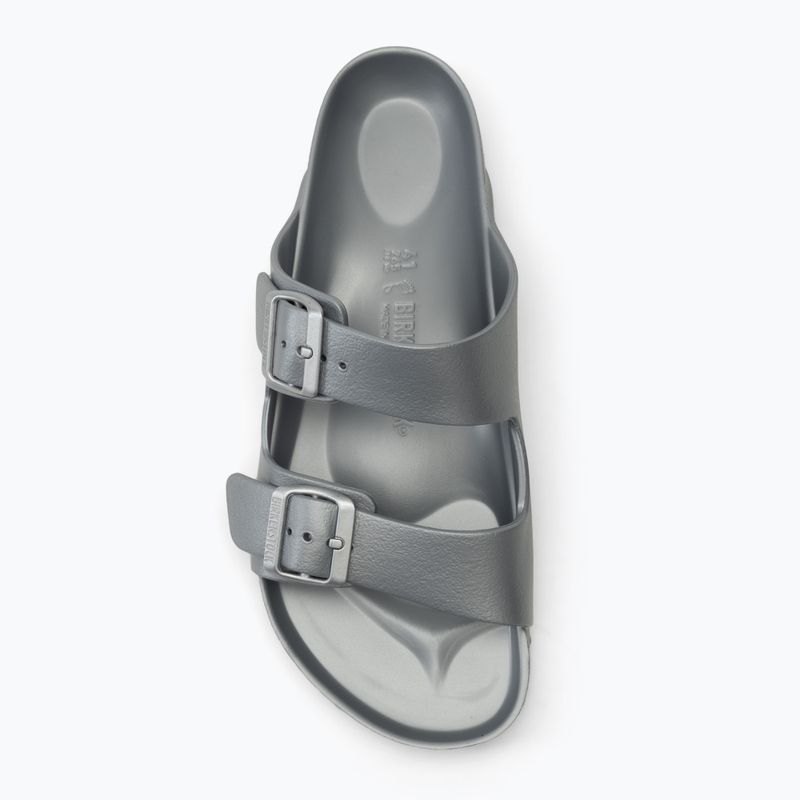 BIRKENSTOCK flip-flops Arizona EVA Metallic Regular metallic silver 5