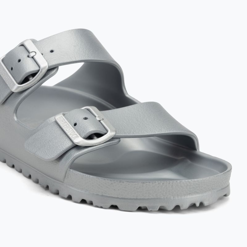 BIRKENSTOCK flip-flops Arizona EVA Metallic Regular metallic silver 7