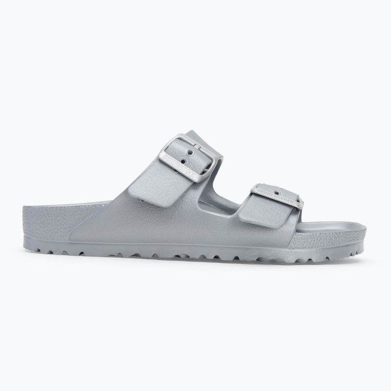 Slides BIRKENSTOCK Arizona EVA Narrow metallic silver 2