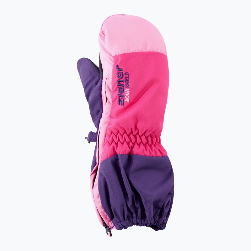 ZIENER Children's Ski Gloves Levi As Minis dark purple 8