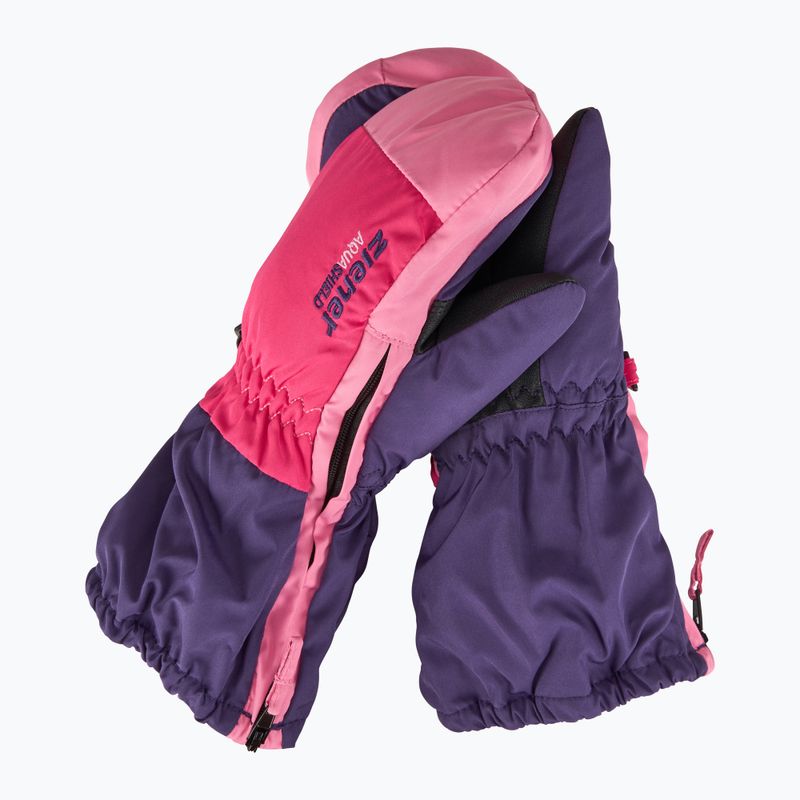 ZIENER Children's Ski Gloves Levi As Minis dark purple