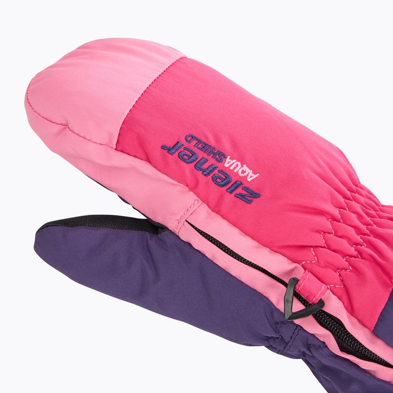 ZIENER Children's Ski Gloves Levi As Minis dark purple 4