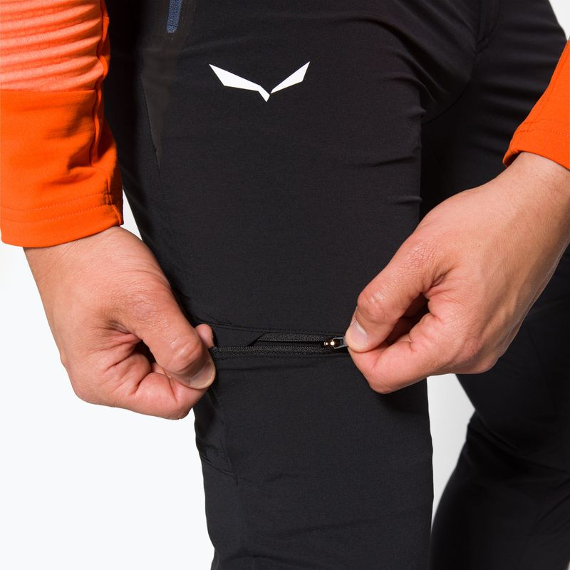 Men's softshell trousers Salewa Pedroc DST black 00-0000026957 4