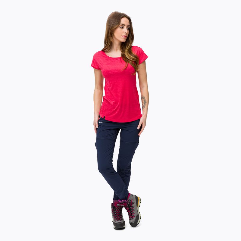 Salewa women's trekking shirt Puez Melange Dry pink 00-0000026538 2