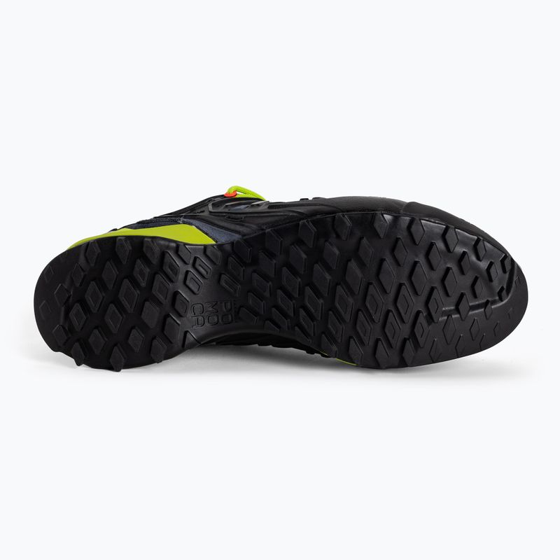 Salewa men's Wildfire Edge approach shoe navy blue/yellow 00-0000061346 4